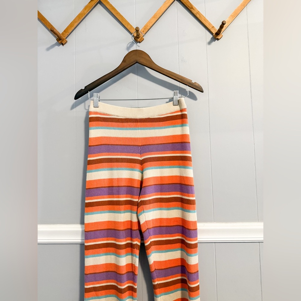 VRG GRL Striped Sweater Knit Pants - Picture 3 of 9